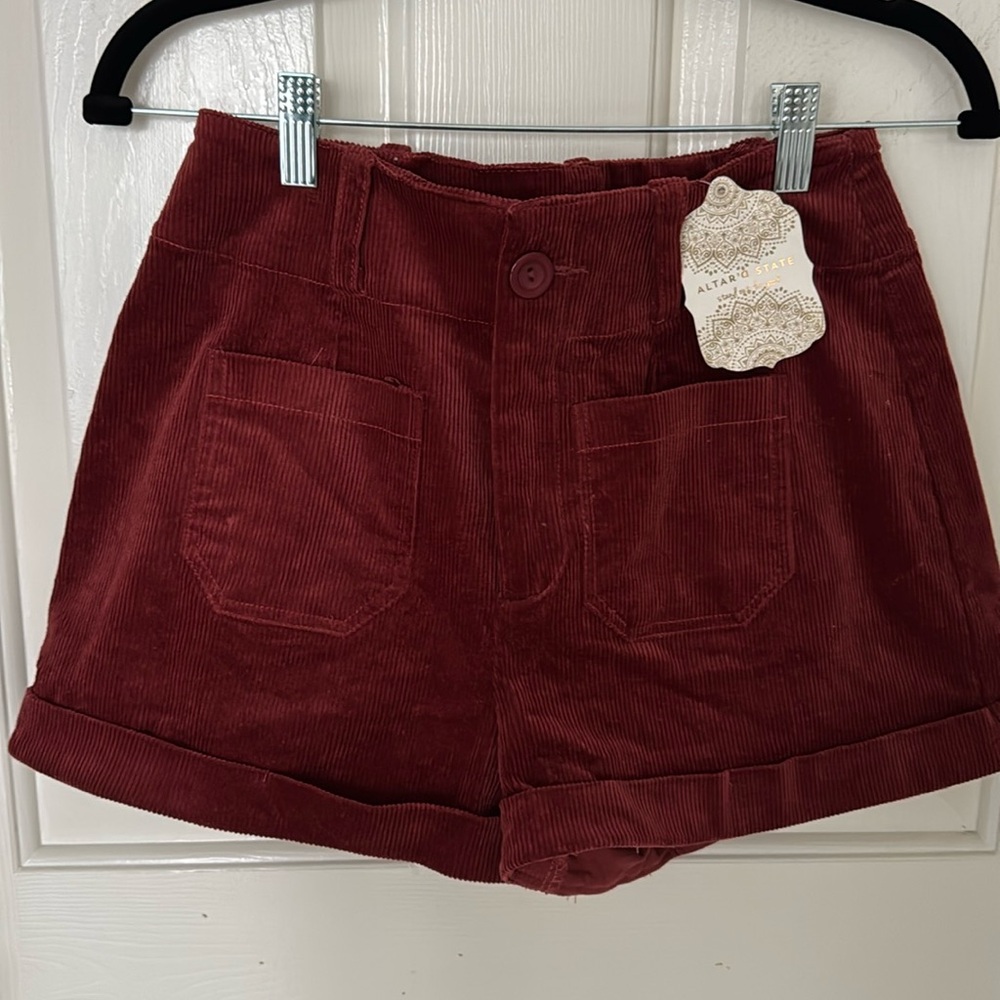 Altar’d State corduroy shorts